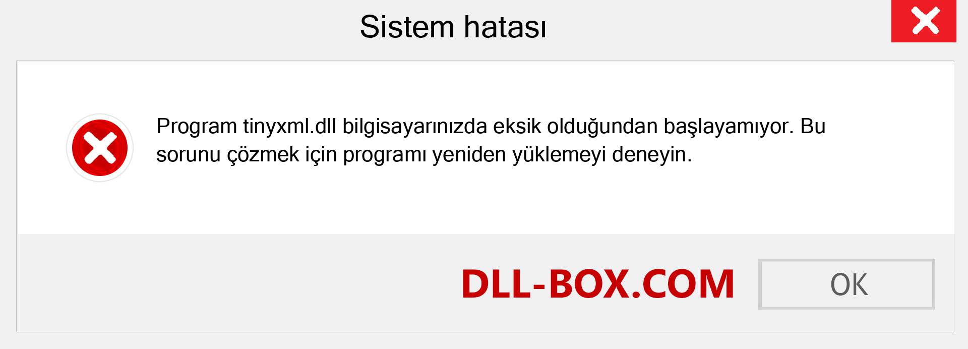 tinyxml.dll dosyası eksik mi? Windows 7, 8, 10 için İndirin - Windows'ta tinyxml dll Eksik Hatasını Düzeltin, fotoğraflar, resimler